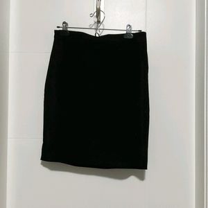 Forever 21 Black pencil skirt with zip